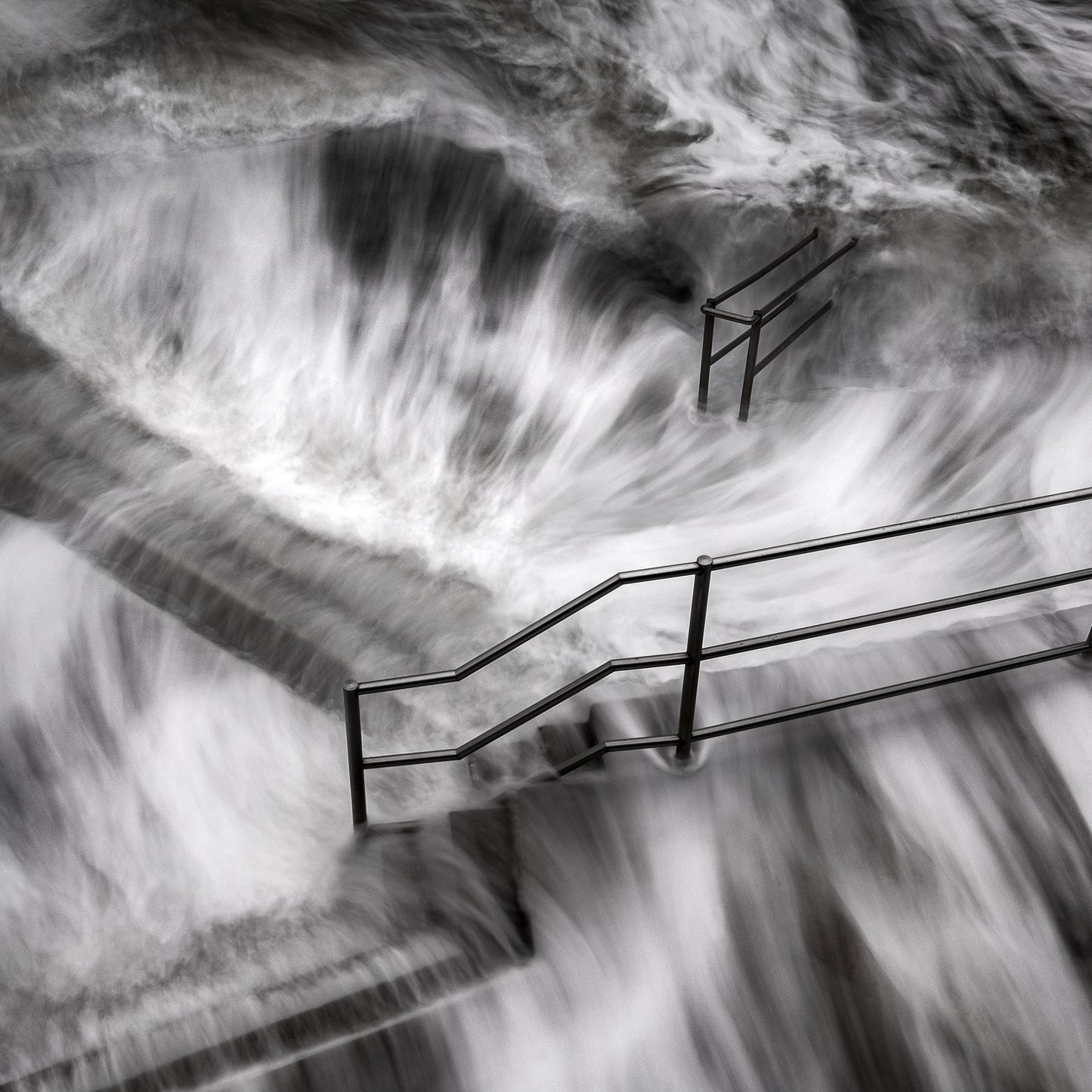 Stairway to the Surge | 波濤への階段 — Aluminium Print
