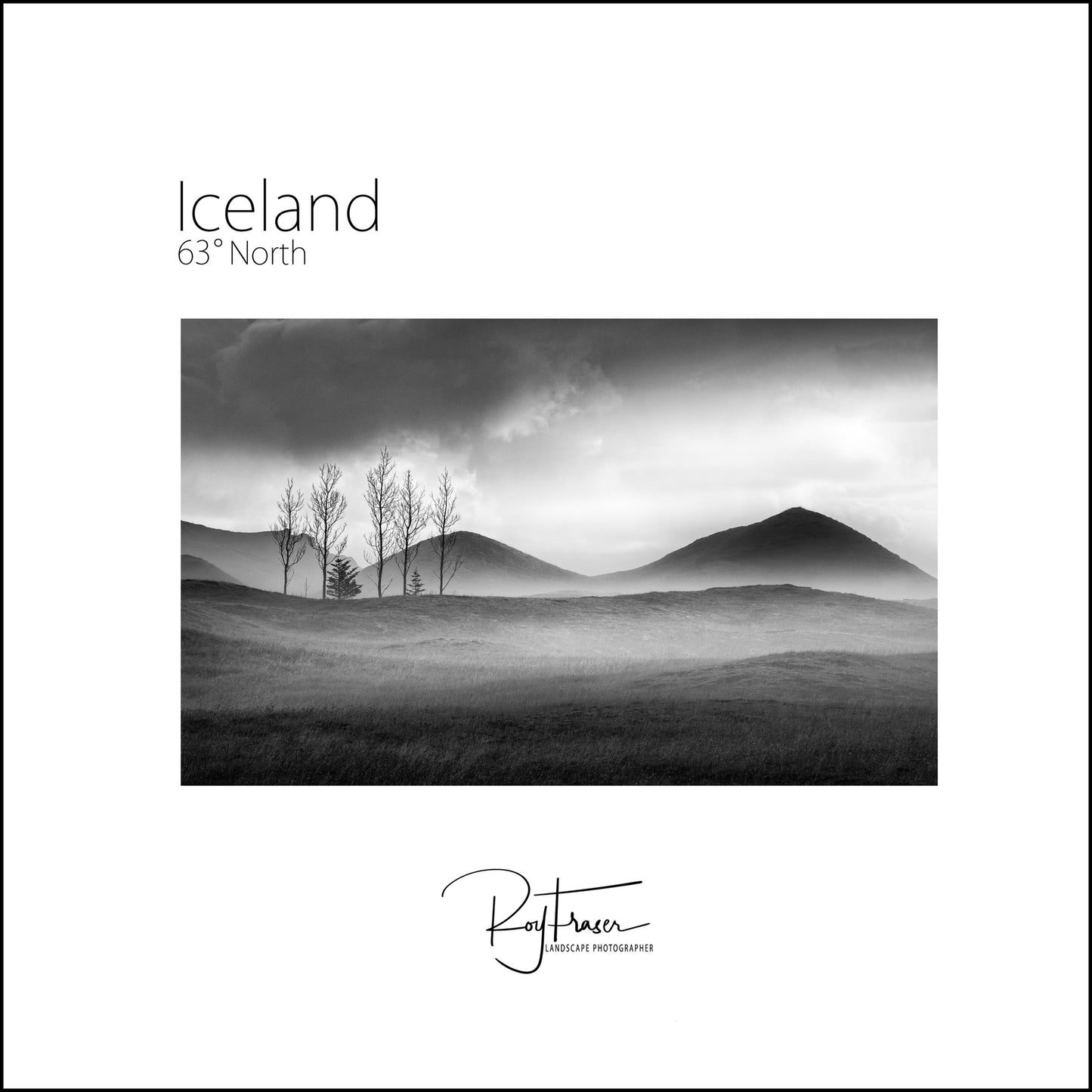 Iceland — 63° North, Limited Edition Photography Book